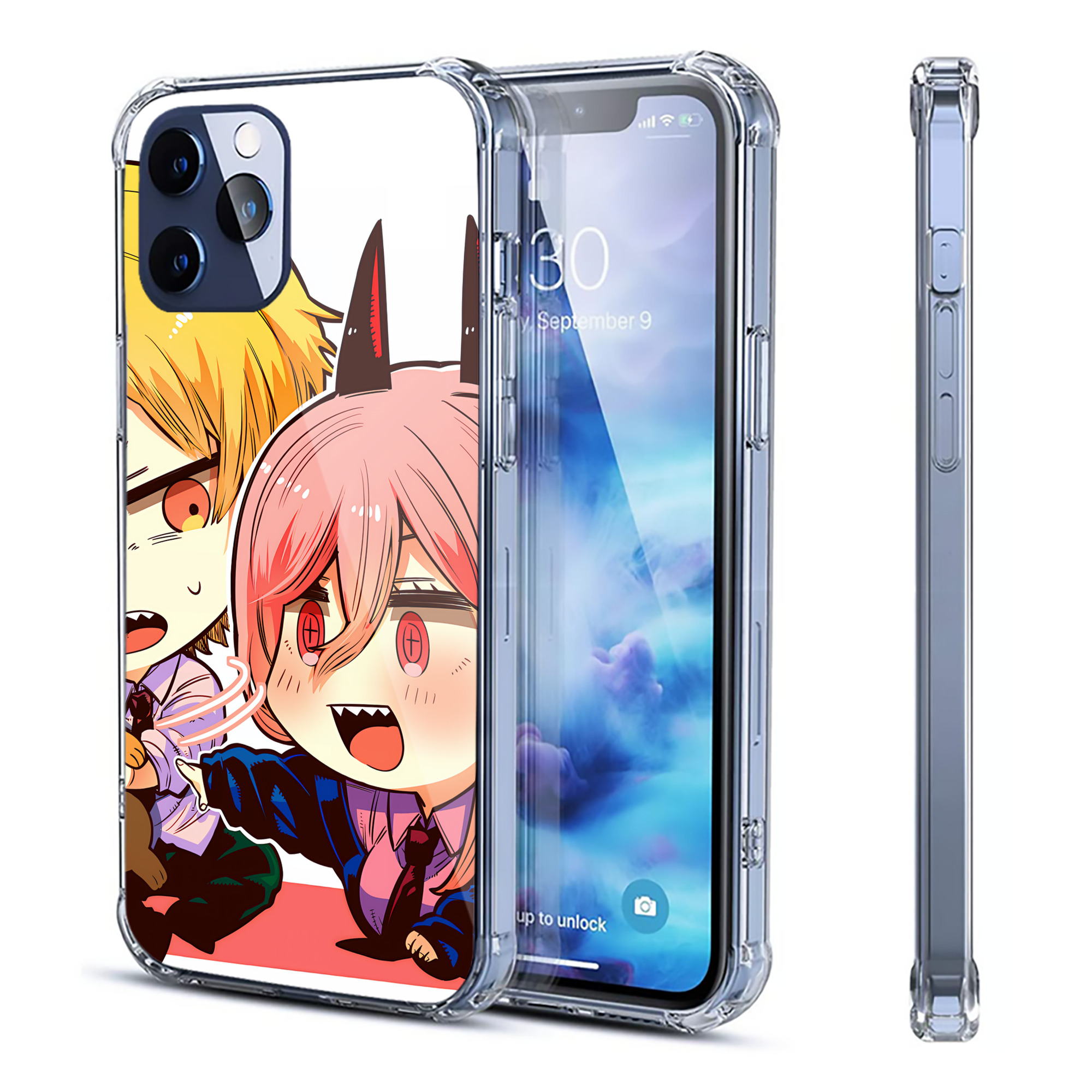 （画像用） SPY×FAMILY间谍家家酒 【iPhone 12シリーズ対応】透明スマホケース（クリアソフトケース）